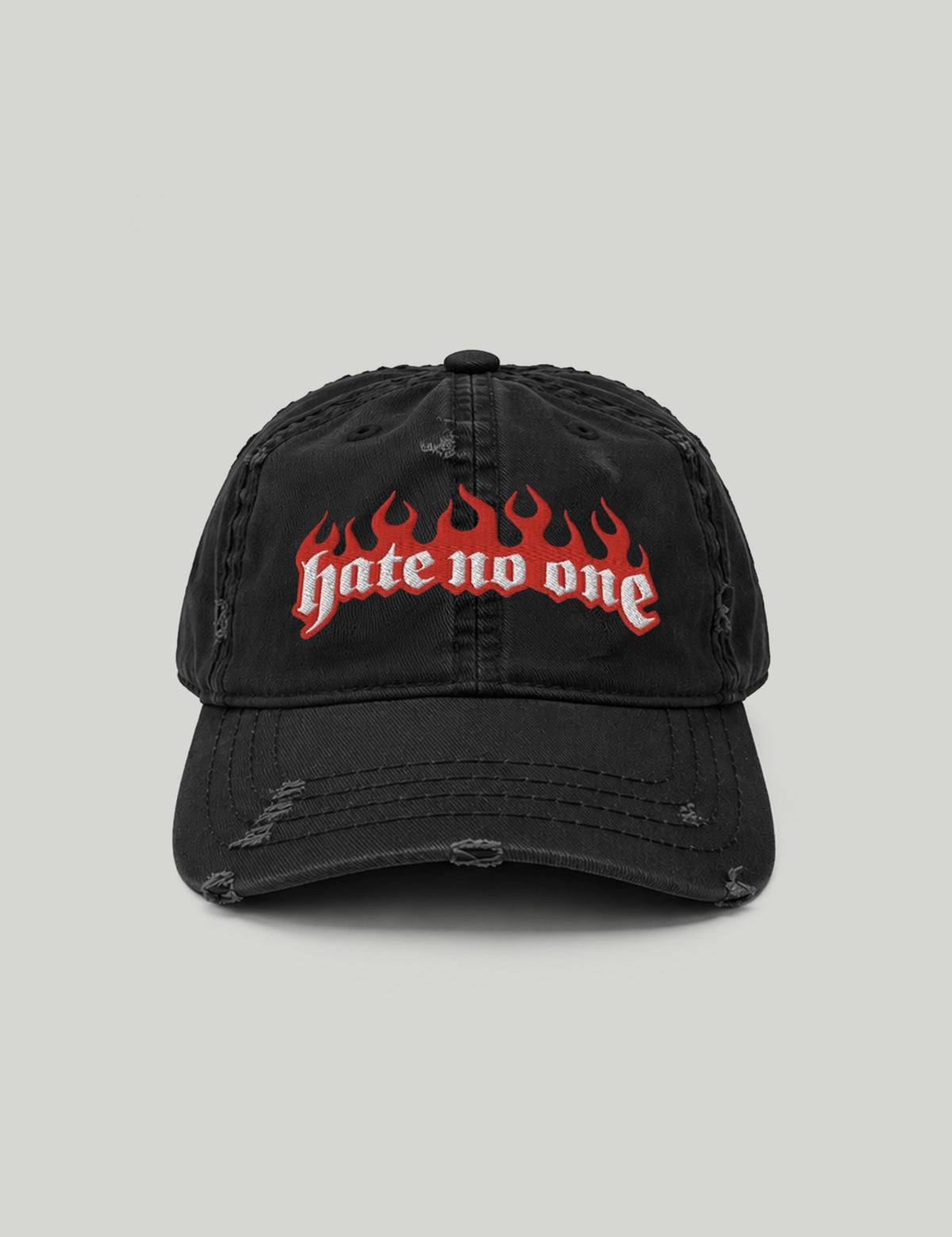 Hate No One Distressed Hat