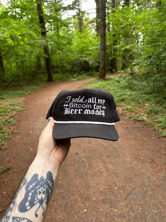 Beer Money Rope Snapback