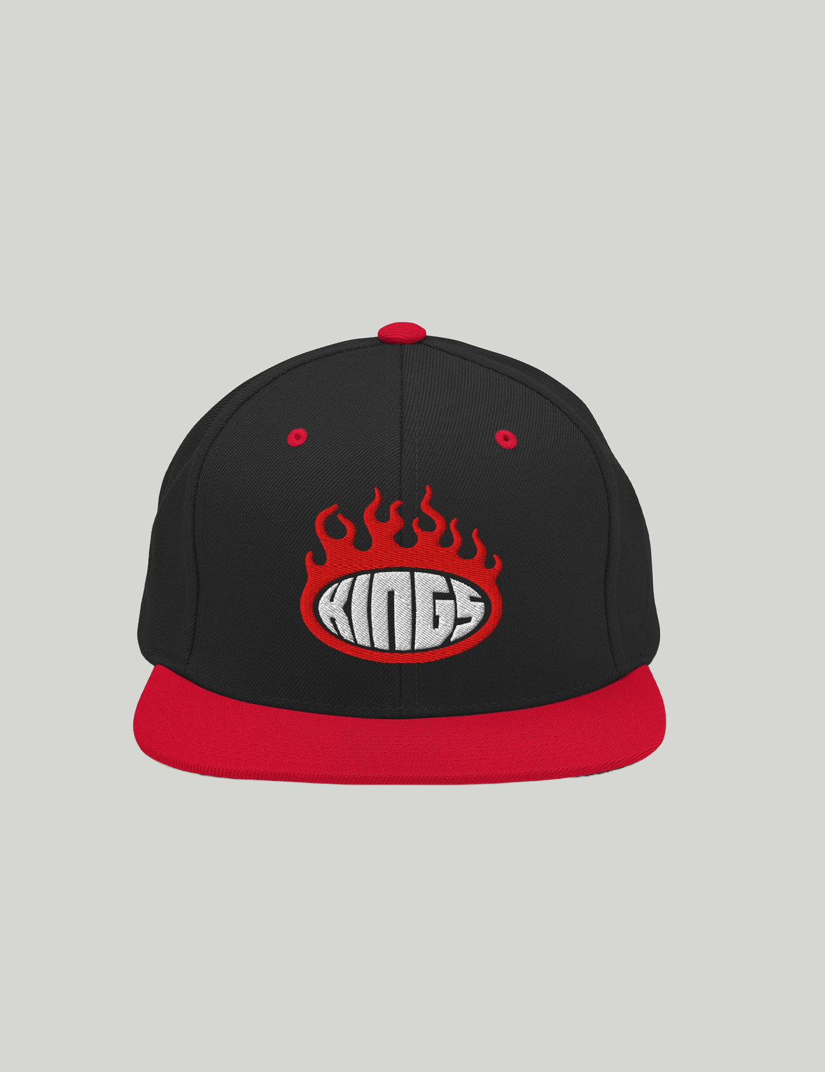 Kings Thru the Flames Snapback Hat
