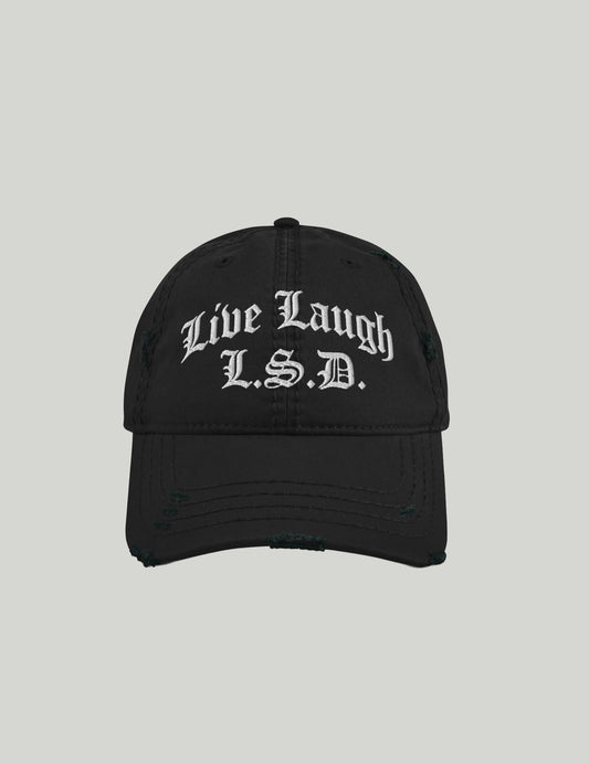 Live Laugh LSD Distressed Dad Hat
